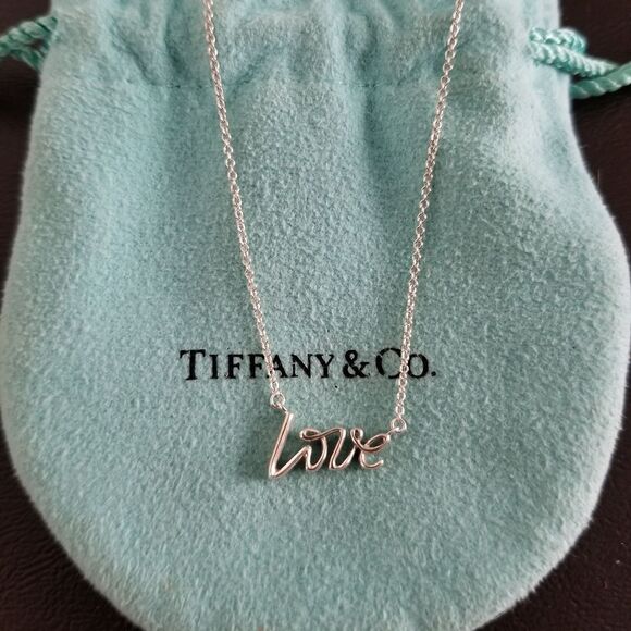 Tiffany & Co. 'love' Necklace - Picture 2 of 5